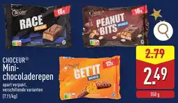 ALDI Choceur mini chocoladerepen aanbieding