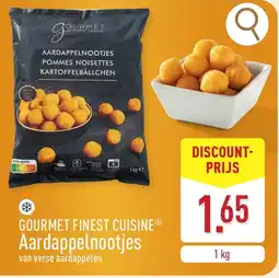 ALDI Gourmet finest cuisine aardappelnootjes aanbieding