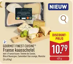 ALDI Gourmet finest cuisine franse kaasschotel aanbieding