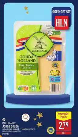 ALDI Molenland jonge gouda aanbieding