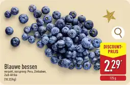 ALDI Blauwe bessen aanbieding