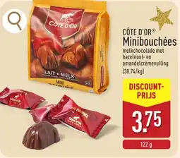 ALDI Côte d'or minibouchées aanbieding
