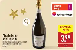 ALDI Alcoholvrije schuimwijn aanbieding