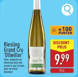 ALDI Riesling Grand Cru 'Ollwiller' aanbieding