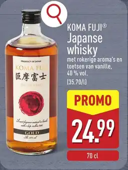 ALDI Koma fuji japanse whisky aanbieding