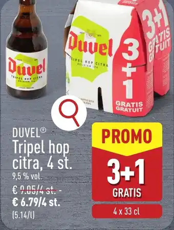 Duvel tripel hop citra