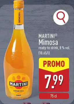 ALDI Martini mimosa aanbieding