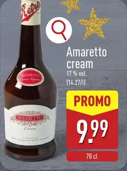 ALDI Amaretto cream aanbieding