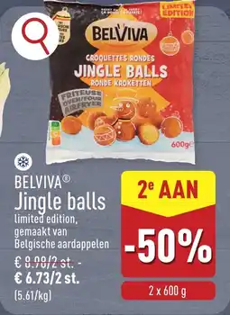 ALDI Belviva jingle balls aanbieding