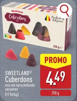 ALDI Sweetland cuberdons aanbieding