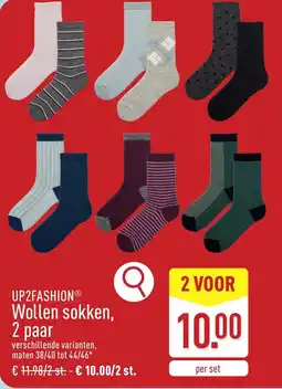 ALDI UP2FASHION Wollen sokken aanbieding