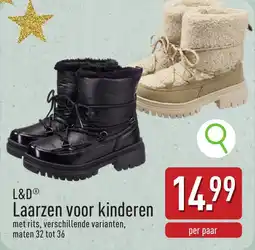 ALDI L&D Laarzen voor kinderen aanbieding