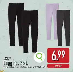 ALDI L&D Legging aanbieding