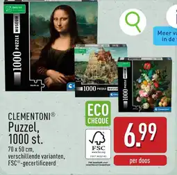 ALDI Clementoni puzzel aanbieding