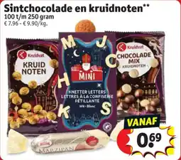Kruidvat Sintchocolade en Kruidnoten aanbieding