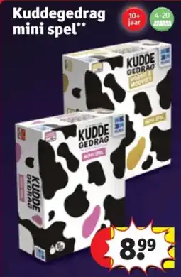 Kruidvat Kuddegedrag Mini Spel aanbieding