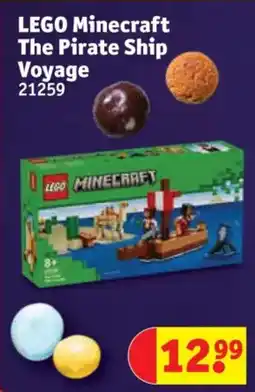 Kruidvat Lego Minecraft The Pirate Ship Voyage 21259 aanbieding