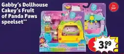 Kruidvat Gabby's Dollhouse Cakey's Fruit of Panda Paws speelset aanbieding