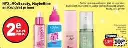 Kruidvat NYX, MCoBeauty, Maybelline en Kruidvat primer aanbieding