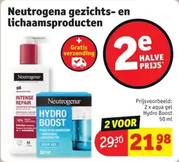 Kruidvat Neutrogena Gezichts en Lichaamsproducten aanbieding