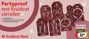 Kruidvat Kruidvat sieraden aanbieding