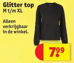 Kruidvat Glitter Top aanbieding
