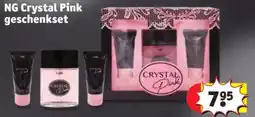 Kruidvat NG Crystal Pink geschenkset aanbieding