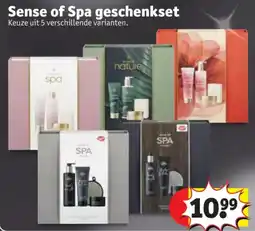 Kruidvat Sense of Spa geschenkset aanbieding
