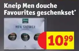 Kruidvat Kneip Men douche Favourites geschenkset aanbieding