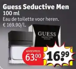 Kruidvat Guess Seductive Men aanbieding