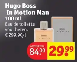 Kruidvat Hugo Boss In Motion Man aanbieding