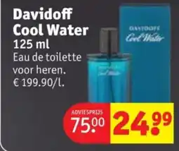 Kruidvat Davidoff Cool Water aanbieding