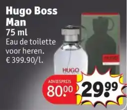 Kruidvat Hugo Boss Man aanbieding