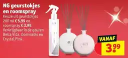 Kruidvat NG Geurstokjes en Roomspray aanbieding