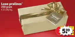 Kruidvat Luxe pralines aanbieding