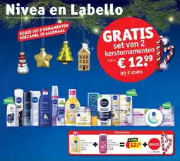 Kruidvat Nivea en Labello aanbieding