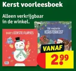 Kruidvat Kerst Voorleesboek aanbieding