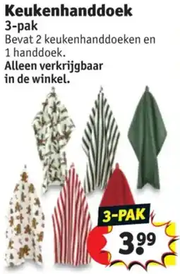 Kruidvat Keukenhanddoek aanbieding