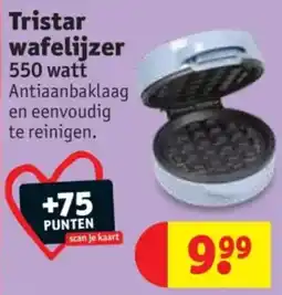 Kruidvat Tristar wafelijzer aanbieding