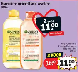 Kruidvat Garnier micellair water aanbieding