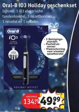 Kruidvat Oral-B i03 Holiday geschenkset aanbieding