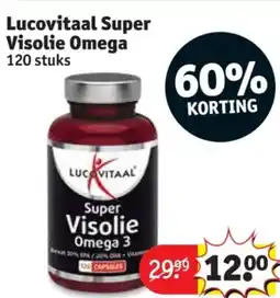 Kruidvat Lucovitaal Super Visolie Omega aanbieding