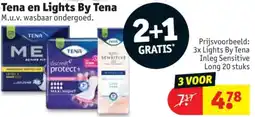 Kruidvat Tena en Lights By Tena aanbieding