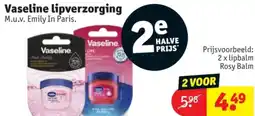 Kruidvat Vaseline lipverzorging aanbieding