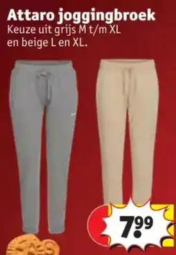 Kruidvat Attaro joggingbroek aanbieding