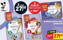 Kruidvat Kruidvat luierbroekjes jumbopack aanbieding