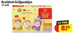 Kruidvat Kruidvat knijpzakjes aanbieding