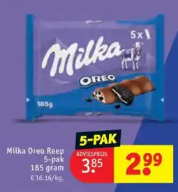 Kruidvat Milka Oreo Reep aanbieding