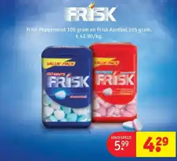 Kruidvat Frisk Peppermint en Aardbei aanbieding