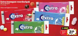 Kruidvat Extra kauwgom voordeelpak aanbieding